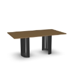 Picture of Rachel Glass, Stone/Marble and Wood Customized Dining Table