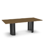 Picture of Rachel Glass, Stone/Marble and Wood Customized Dining Table