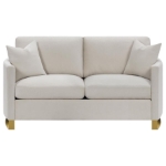 Picture of Beige or Olive Green Loveseat