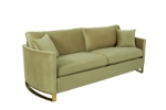 Picture of Beige or Olive Green Sofa, Loveseat and Chair