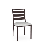 Picture of Tori Solid wood (birch) seat and  metal backrest chair