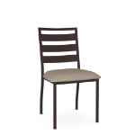 Picture of Tori Solid wood (birch) seat and  metal backrest chair