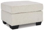 Picture of Beige or Dark Blue Ottoman