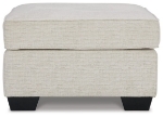 Picture of Beige or Dark Blue Ottoman