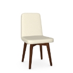 Picture of Walter Upholstered seat and backrest with solid wood base (birch)  chair