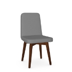 Picture of Walter Upholstered seat and backrest with solid wood base (birch)  chair