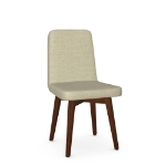 Picture of Walter Upholstered seat and backrest with solid wood base (birch)  chair