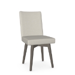 Picture of Wendy Upholstered seat and backrest with solid wood base (birch) Chair