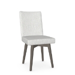 Picture of Wendy Upholstered seat and backrest with solid wood base (birch) Chair