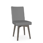 Picture of Wendy Upholstered seat and backrest with solid wood base (birch) Chair