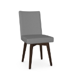 Picture of Wendy Upholstered seat and backrest with solid wood base (birch) Chair