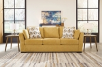 Picture of Yellow/Teal Sofa