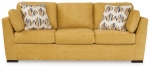 Picture of Yellow/Teal Sofa