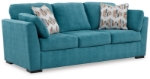 Picture of Yellow/Teal Sofa