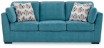 Picture of Yellow/Teal Sofa