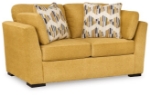 Picture of Yellow/Teal Loveseat