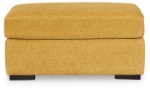 Picture of Yellow/Teal Ottoman