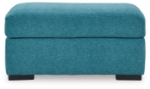 Picture of Yellow/Teal Ottoman