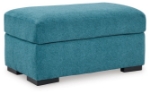 Picture of Yellow/Teal Ottoman