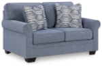 Picture of Denim Fabric Loveseat