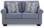 Picture of Denim Fabric Loveseat