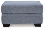 Picture of Denim Fabric Ottoman