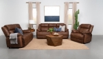 Picture of Leather Arm Sofa Dark Brown