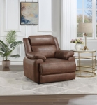 Picture of Leather Arm Chair Dark Brown