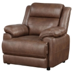 Picture of Leather Arm Chair Dark Brown