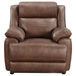 Picture of Leather Arm Chair Dark Brown