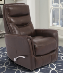 Picture of Genuine Leather Swivel Glider Recliner