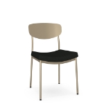 Picture of Krista Upholstered seat and metal  backrest Chair