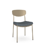 Picture of Krista Upholstered seat and metal  backrest Chair