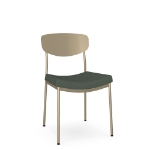 Picture of Krista Upholstered seat and metal  backrest Chair