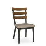 Picture of Dexter Upholstered seat and solid  wood (birch) backrest Chair