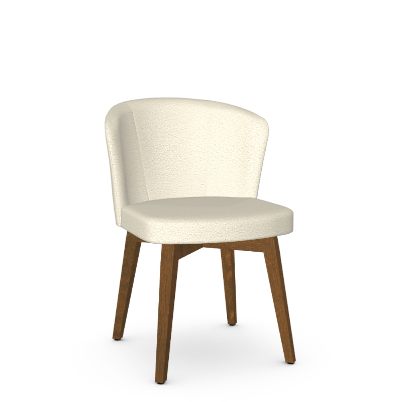 Picture of Beatrice Upholstered seat and backrest with solid wood base (birch) Chair