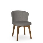 Picture of Beatrice Upholstered seat and backrest with solid wood base (birch) Chair