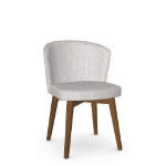 Picture of Beatrice Upholstered seat and backrest with solid wood base (birch) Chair