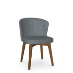 Picture of Beatrice Upholstered seat and backrest with solid wood base (birch) Chair