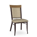 Picture of Eleanor Upholstered seat and backrest with solid wood (birch) accent Chair