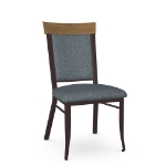 Picture of Eleanor Upholstered seat and backrest with solid wood (birch) accent Chair