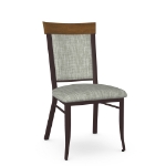 Picture of Eleanor Upholstered seat and backrest with solid wood (birch) accent Chair