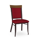 Picture of Eleanor Upholstered seat and backrest with solid wood (birch) accent Chair