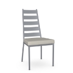 Picture of Level Upholstered seat and metal  backrest Chair