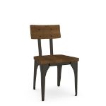 Picture of Architect Upholstered seat and solid  wood (birch) backrest Chair