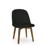 Picture of Zaina Upholstered seat and backrest  with solid wood base (birch) Chair