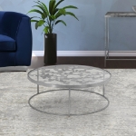 Picture of 39"/ 48"/ 24" Butterfly Glass Top Coffee Table, Console Table and End Table