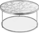 Picture of 39"/ 48"/ 24" Butterfly Glass Top Coffee Table, Console Table and End Table