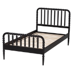 Picture of White/Black Vintage Artistry Platform Twin Bed