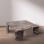 Picture of 39" Handcrafted Genuine Marble Coffee Table